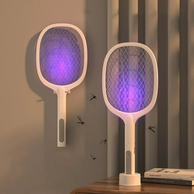 Belvia™ - Raquette Électrique Anti-Moustique